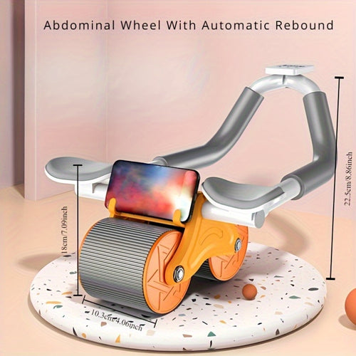 Abs Roller med armbågsstöd och automatisk återstuds